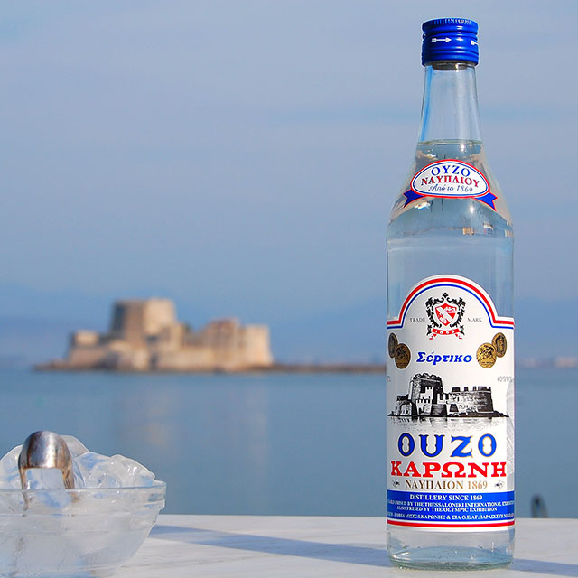 Greek Ouzo Tasting