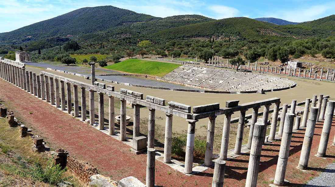 Ancient Messini Ruins