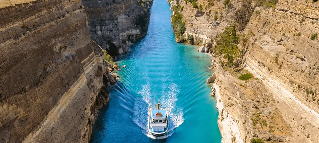 Corinth Canal Cruise